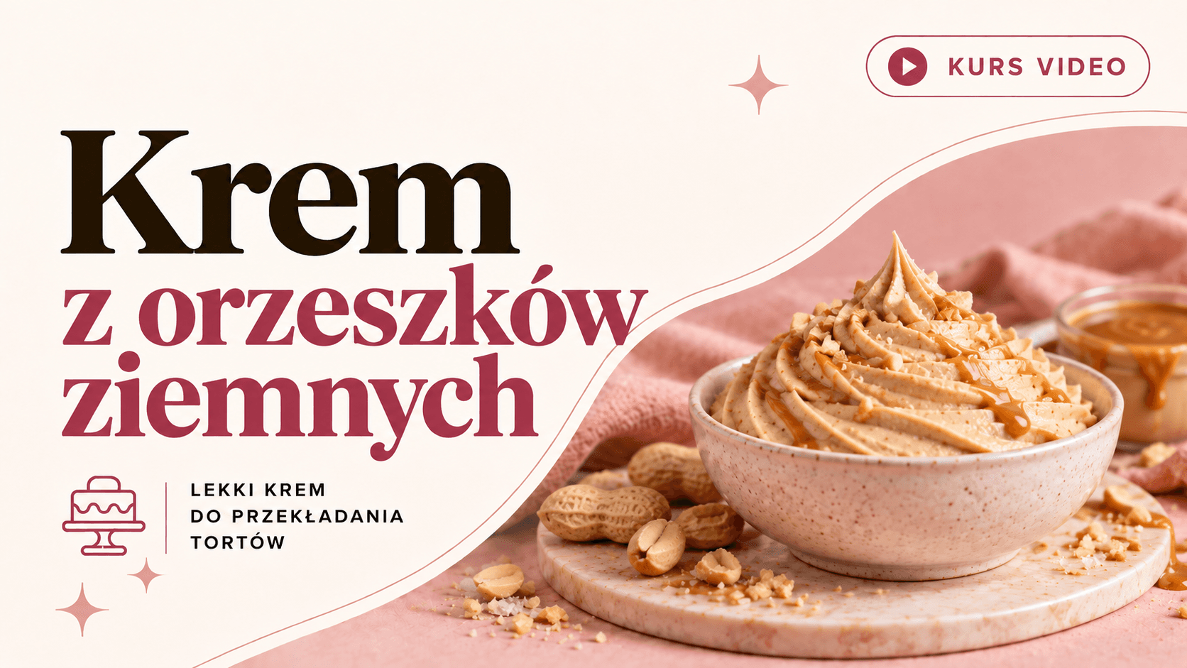 Jak zrobić krem z orzeszków ziemnych Jak zrobić krem z orzeszków ziemnych