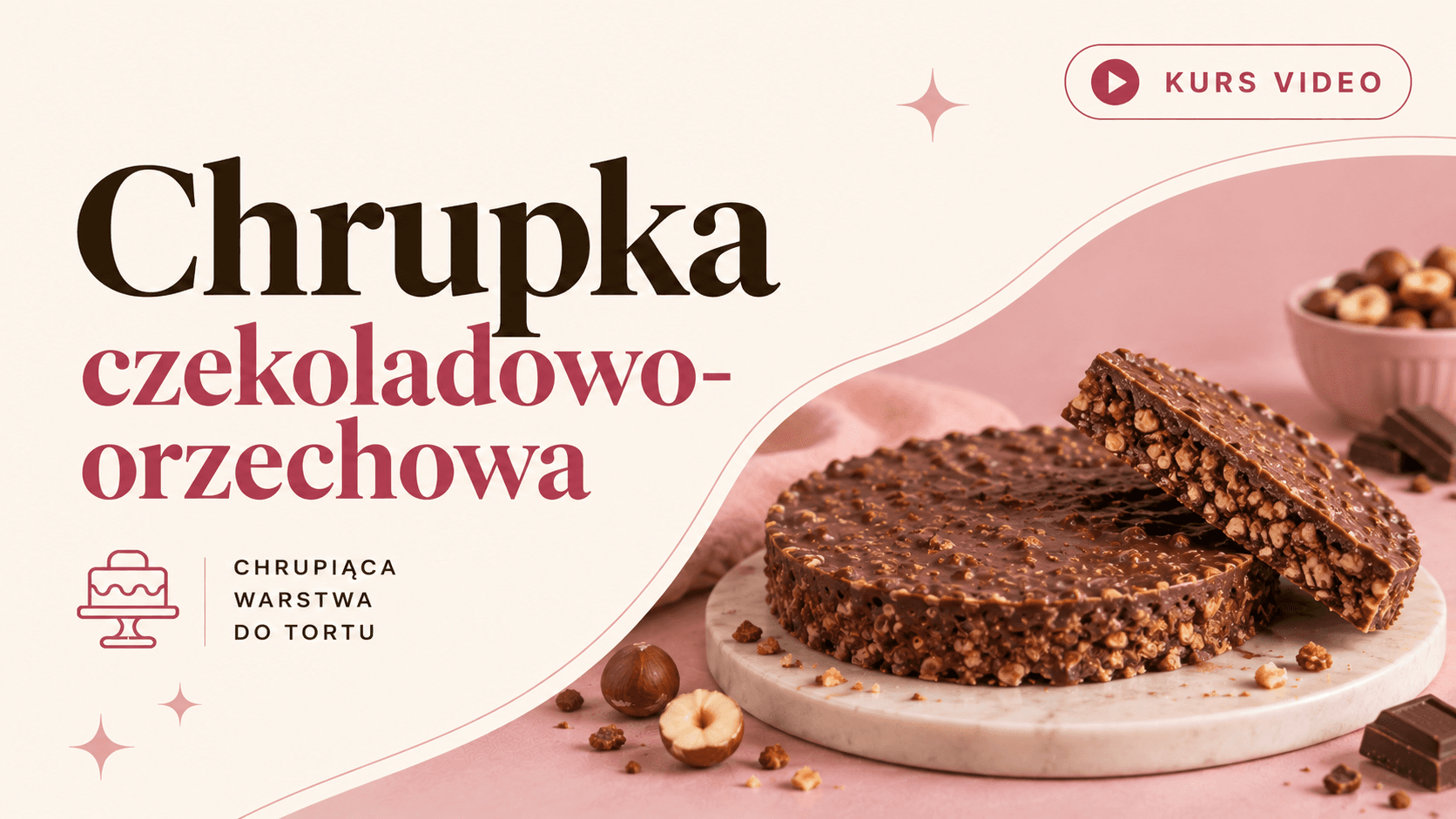 Chrupka czekoladowo-orzechowa Chrupka czekoladowo-orzechowa